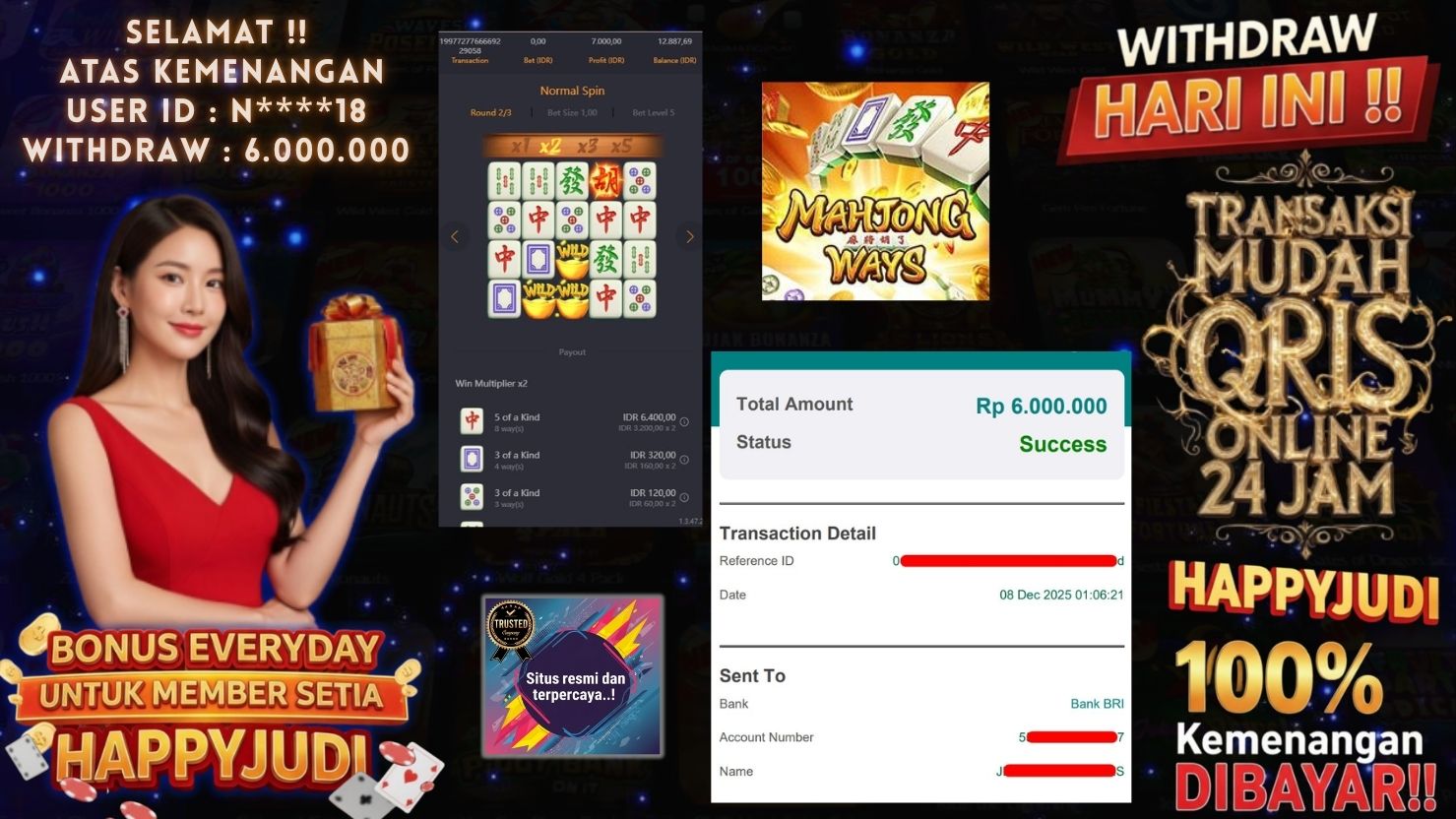 HAPPYJUDI JACKPOT SLOT MAHJONG WAYS